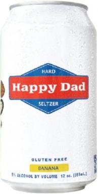 Happy Dad - Banana Seltzer (12 pack 12oz cans) (12 pack 12oz cans)