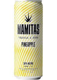 Mamitas - Pineapple (4 pack 12oz cans) (4 pack 12oz cans)