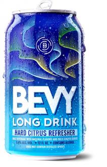 Bevy Long Drink - Sparkling Citrus Refresher (6 pack 12oz cans) (6 pack 12oz cans)